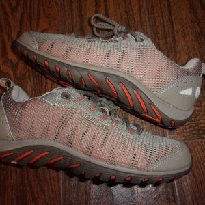 Wms Merrell Aluminum Tiger Lily Trail Hiking Shoes
